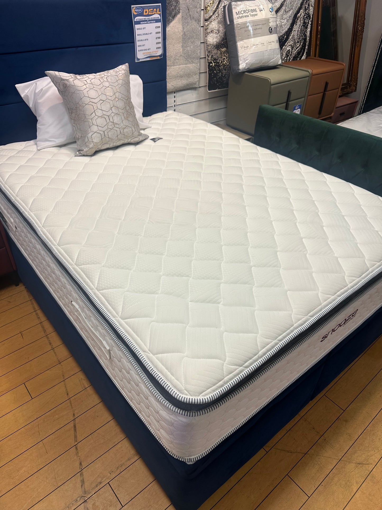 TUESDAY OFFER - KAYGEL SNOOZE COMFORT PILLOW TOP MATTRESS