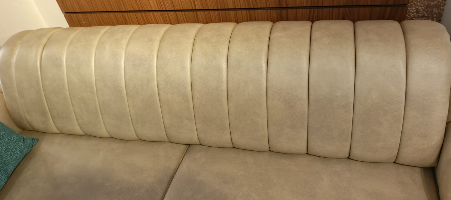 Istanbul 3-Seater Leather Sofa