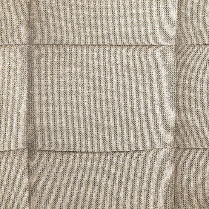 Candle Pull-Out Sofa Bed With Reversible Storage Chaise, Beige Linen