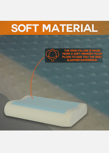 COOLING ORTHOPEDIC MEMORY FOAM CONTOUR CERVICAL PILLOW GEL FIRM HEAD NECK BACK