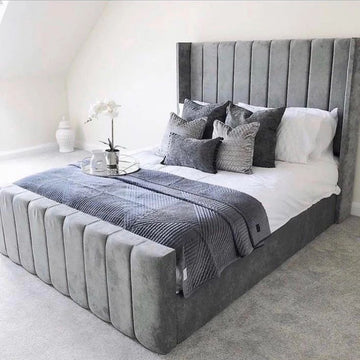 Double Size Alpha Bed Frame with MF Mattress