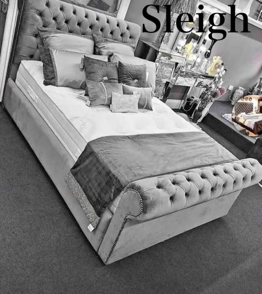 Sleigh Bed Frame