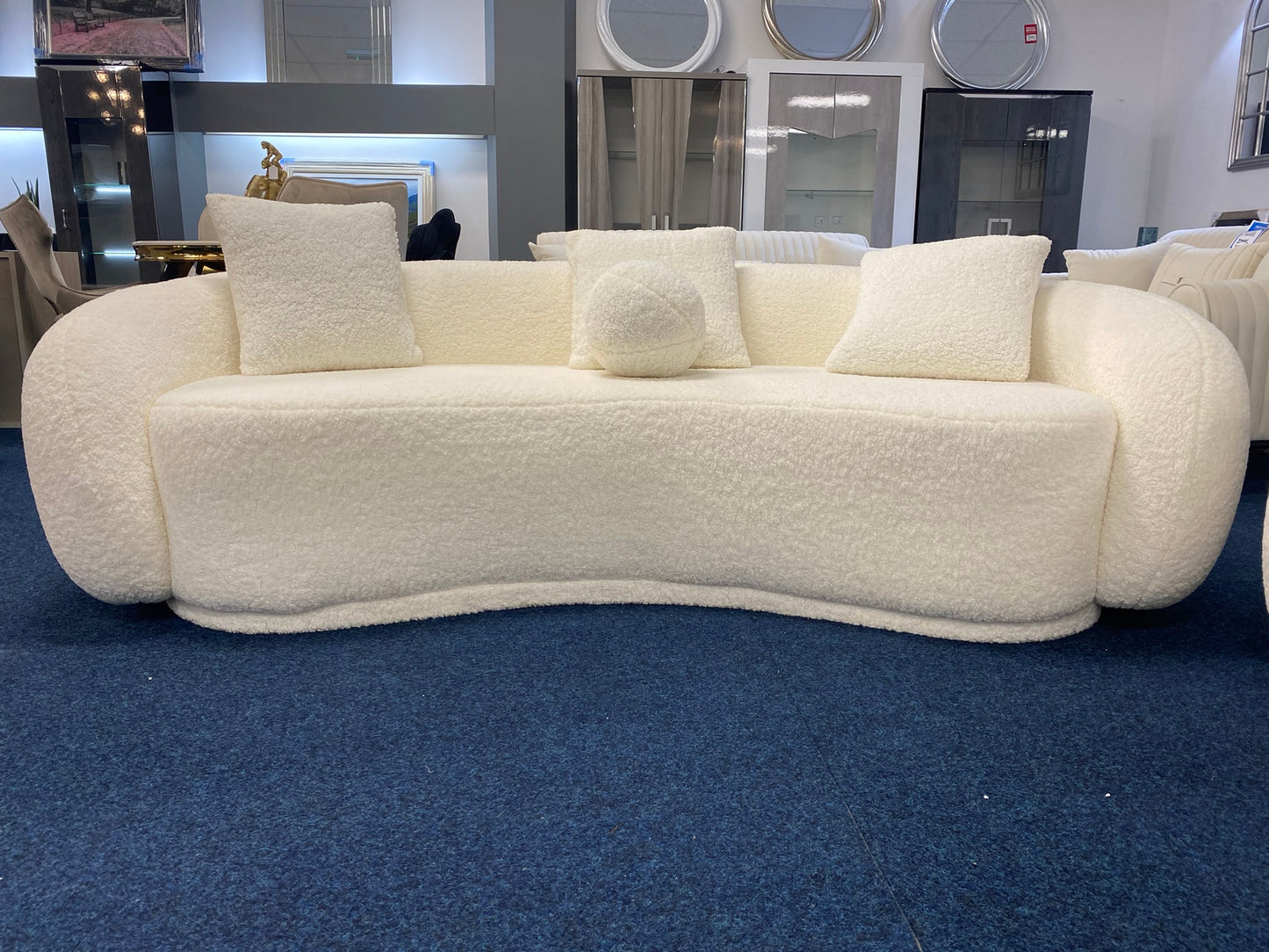 Milano Boucle 3 Seater