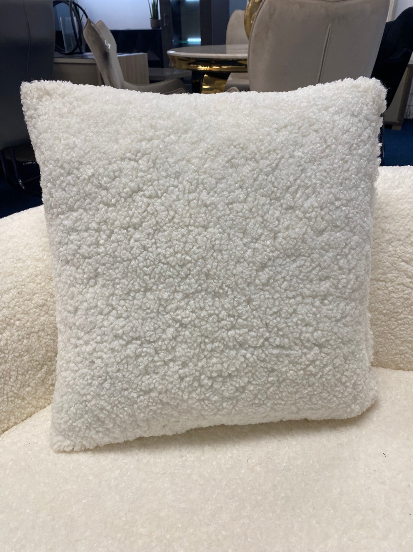 Boucle Sofa & Chair Set