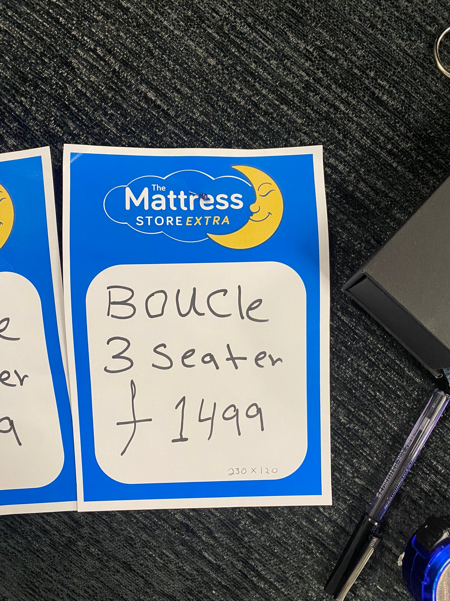 Boucle Sofa & Chair Set