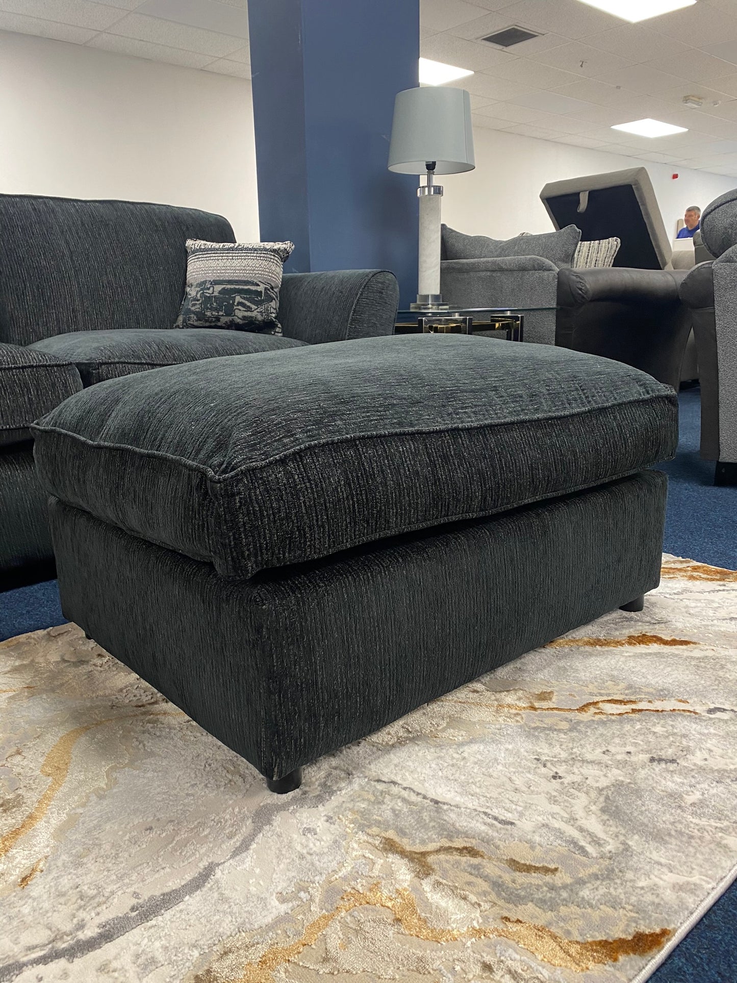 Dorchester UK-Made Corner Sofa with Footstool