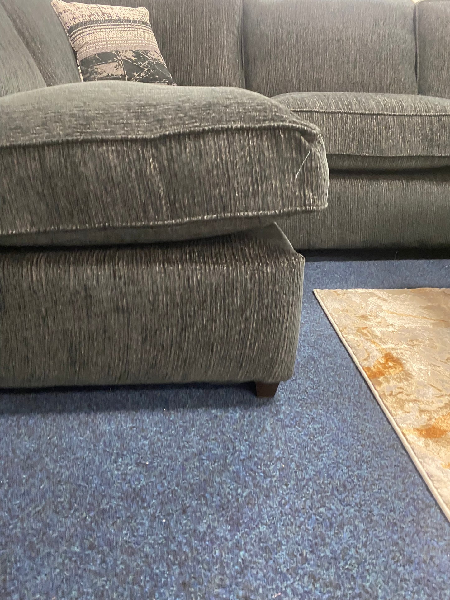 Dorchester UK-Made Corner Sofa with Footstool