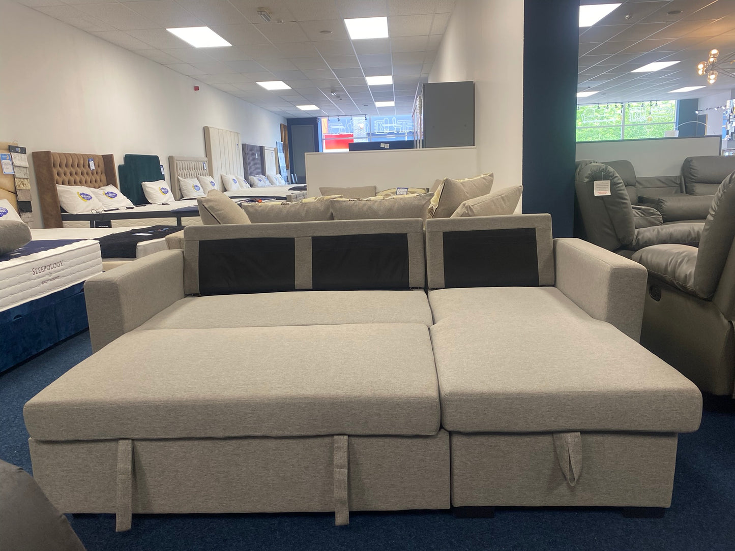 Hampton Corner Sofa Bed - EX Display