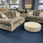 Cotswold Sofa Set - 3 & 2 Seater with Footstool