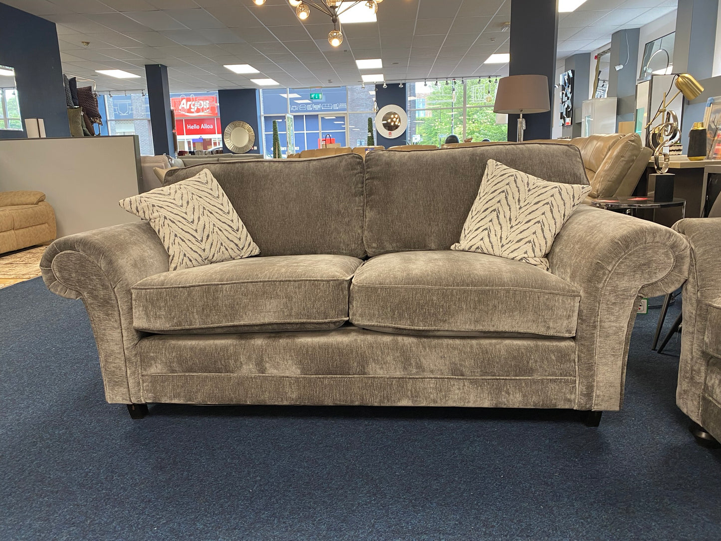 Cotswold Sofa Set - 3 & 2 Seater with Footstool