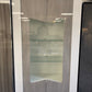 Modena High Gloss Display Cabinet with Glass Shelves