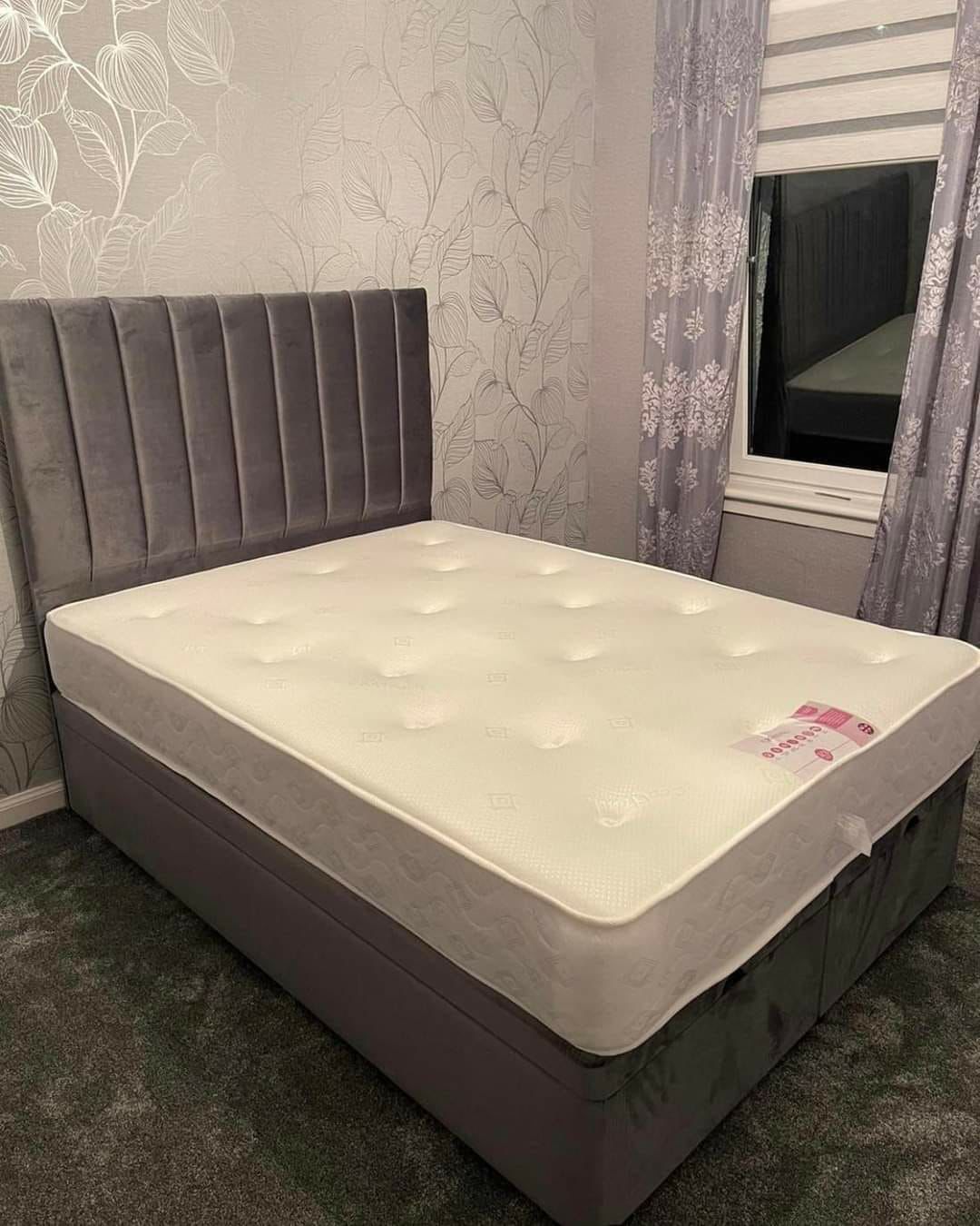 Divan Ottoman Bed Deal (Includes Memory Orthopedic Mattress)