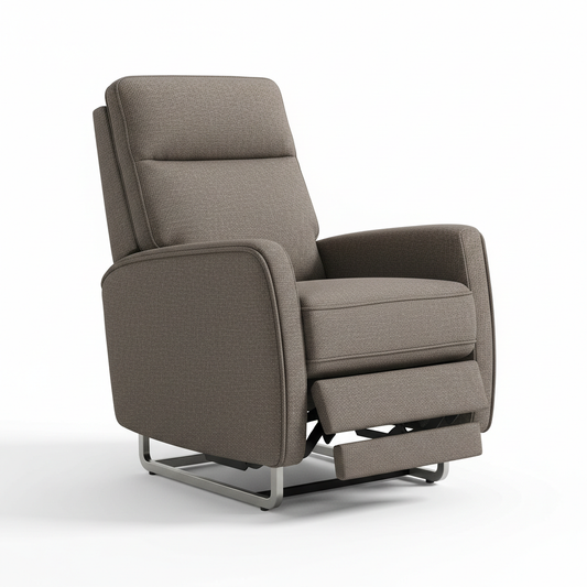 Create a ultra-realistic 4K product image of a [Up-Lift Recliner Chiar].
The product should be centered, photographed in a professional studio setup.
Pure white background (#FFFFFF).
No text, no logos, no watermarks, no buttons, no people.
Soft natural lighting with realistic shadows.
High detail, sharp focus, premium ecommerce photography style.
Clean, minimal, modern look.
Square format, 1:1 aspect ratio.
Resolution 4096 × 4096 pixels.
