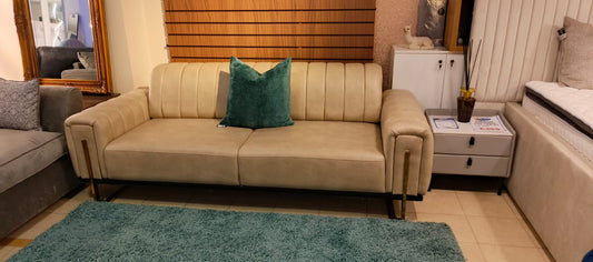 Istanbul 3-Seater Leather Sofa