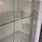 Modena High Gloss Display Cabinet with Glass Shelves